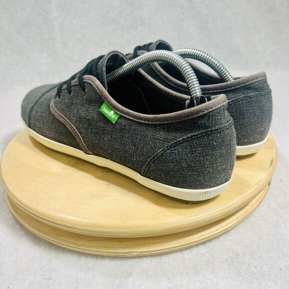 SANUK Sneakers GUIDE TX Gray SIDEWALK SURFER Shoes Mens US 12 Lace Up Low Top - Picture 7 of 9